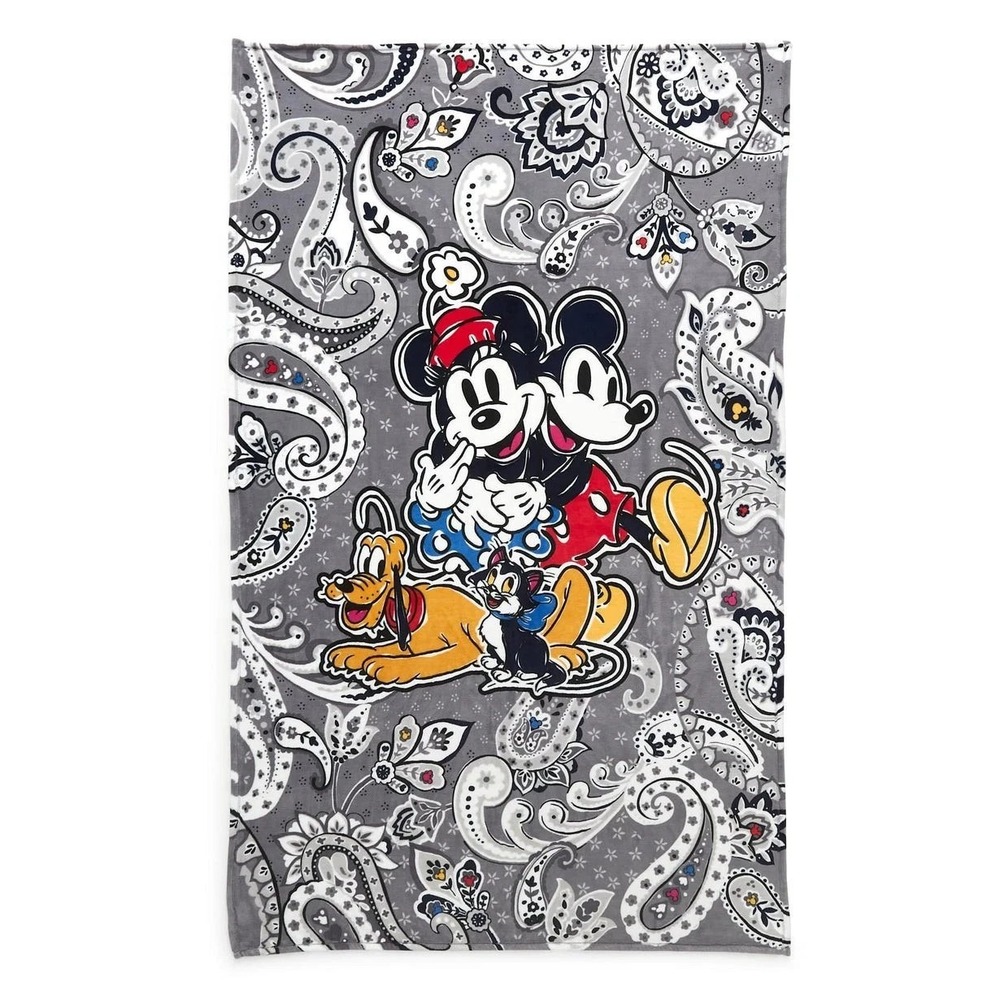Vera Bradley Disney throw -Mickey Mouse Family Fun - New